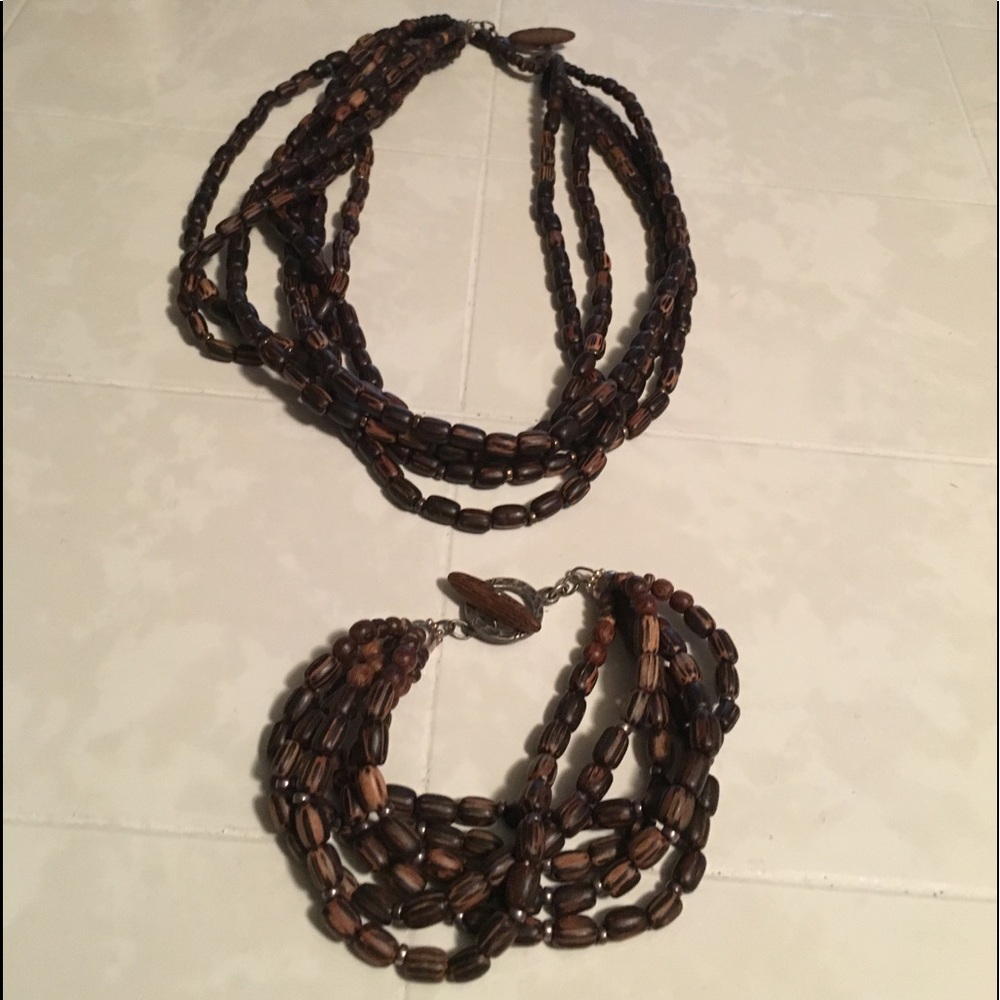 Silpada Necklace and Bracklet